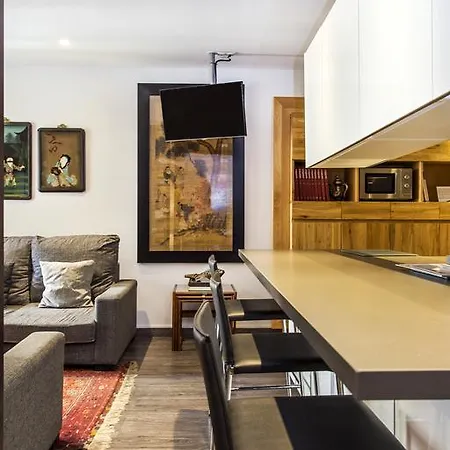Apartamento 1 Bedroom Carrer Del Poeta Cabanyes Barcelona
